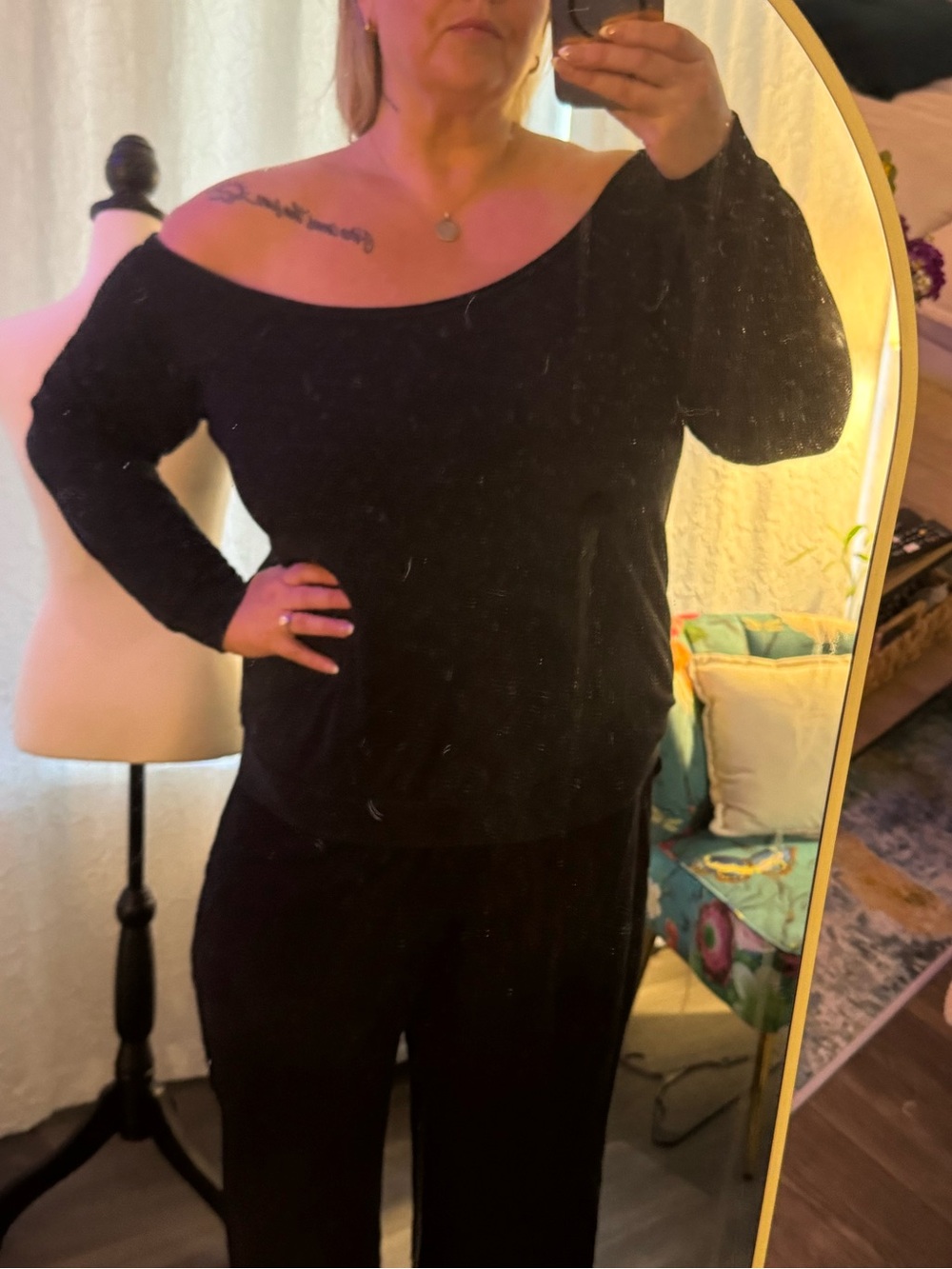 torrid Black  Off-Shoulder sweater